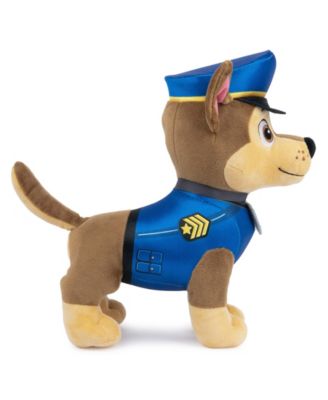PAW Patrol Chase in Heroic Standing Position Premium Stuffed Animal Plush Toy image number null