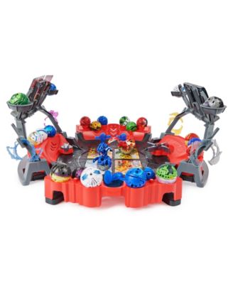 Bakugan Ultimate Battle Arena Playset with Special Attack Dragonoid,  Octogan, Hammerhead Customizable, Spinning Action Figures and Playset, Kids  Toys