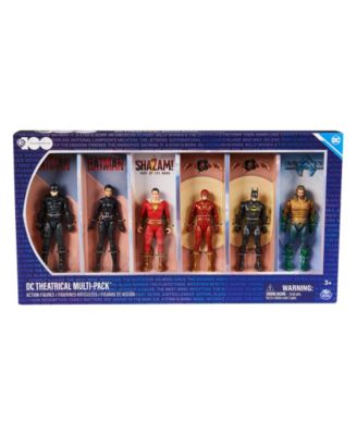 DC Comics Paquete múltiple teatral (edición limitada), 6 figuras de acción  de superhéroes, coleccionables de aniversario de WB, juguetes de