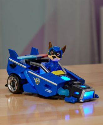 PAW Patrol- The Mighty Movie, Toy Car with Chase Mighty Pups Action Figure image number null