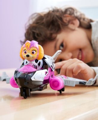 PAW Patrol- The Mighty Movie, Airplane Toy with Skye Mighty Pups Action Figure image number null