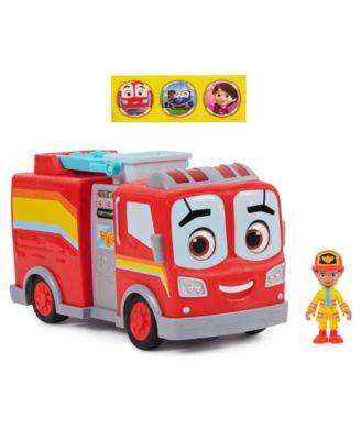 Firebuds, Bo Flash Rescue Adventure Fire Truck with Vroomlink, Lights, Sounds, and Movements image number null