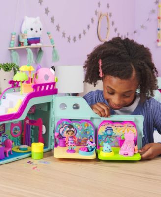 Gabby's Dollhouse Dreamworks Kitty Narwhal's Carnival Room, with Toy Figure, Surprise Toys and Dollhouse Furniture image number null