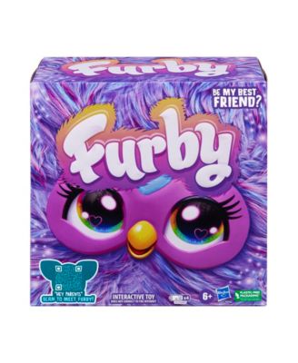 2023 Coral Furby Sedona tells 2023 Purple Furby Vegas a really