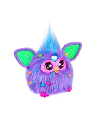 Purple furby 2023 emoto tronic interactive plush toy purple fur NEW IN BOX