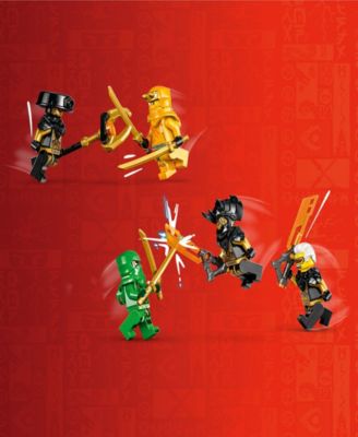 LEGO® Ninjago Lloyd and Arin's Ninja Team Mechs 71794 Building Set, 764 Pieces image number null
