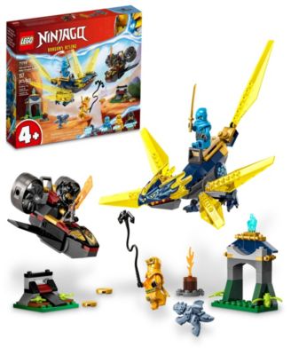 LEGO® Ninjago Nya and Arin's Baby Dragon Battle 71798 Building Set, 157 Pieces