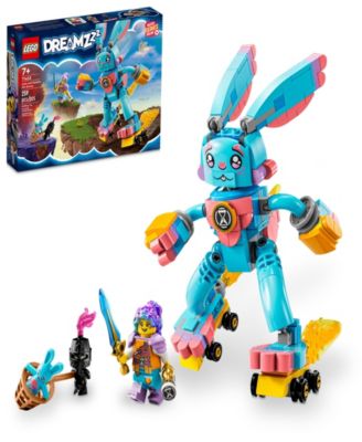 LEGO® DREAMZzz Izzie and Bunchu the Bunny 71453 Building Set, 259 Pieces
