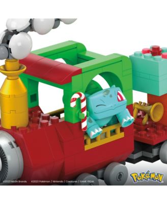 MEGA Pokémon Holiday Train building set with 373 pieces & surprises image number null