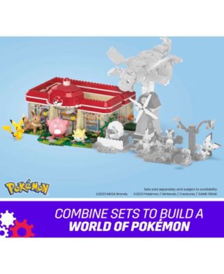 MEGA Pokemon Building Toy Kit, Forest Pokemon Center-648 Pieces image number null