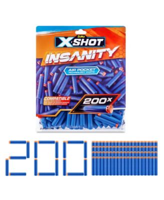 X-Shot Zuru Insanity 200 Pack Darts Refill image number null