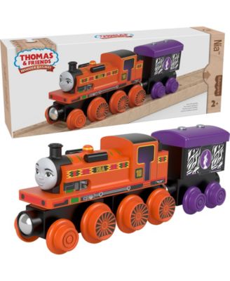 Fisher Price Thomas and Friends Wooden Railway, Nia Engine and Cargo Car image number null