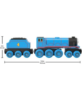 Fisher Price Thomas Friends Wooden Railway Gordon Engine and Coal-Car Toy Train image number null
