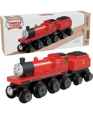 Fisher Price Thomas and Friends Wooden Railway, James Engine and Coal-Car image number null