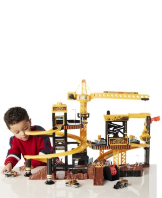 Fast Lane Lights & Sounds Construction Playset, Created for You by Toys R Us image number null