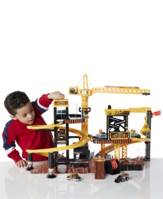 Fast Lane Lights & Sounds Construction Playset, Created for You by Toys R Us image number null