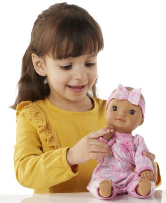 You & Me Chatter And Coo 12" Baby Doll Hispanic, Created for You by Toys R Us image number null