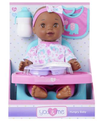 You & Me Hungry Baby 14" Doll, Created for You by Toys R Us image number null