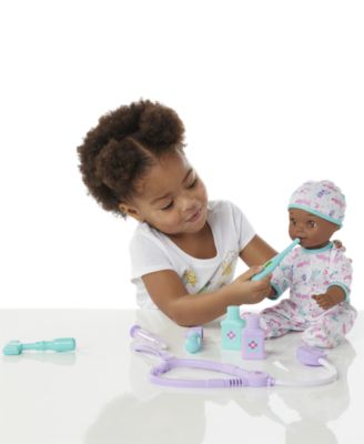 You & Me Get Well Baby 14" Doll African American, Created for You by Toys R Us image number null