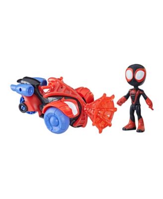 Spidey and His Amazing Friends Marvel Miles Morales- Spider-Man Techno Racer Set image number null