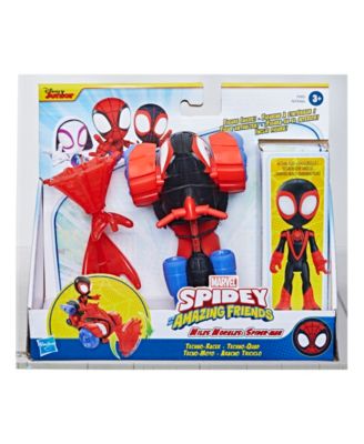 Spidey and His Amazing Friends Marvel Miles Morales- Spider-Man Techno Racer Set image number null