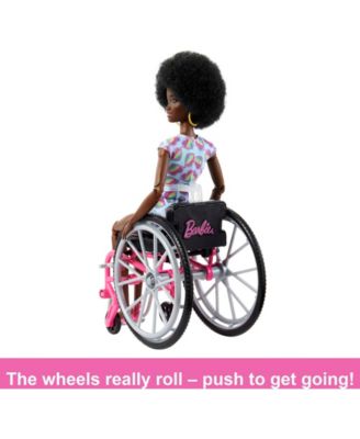 Barbie Fashionistas Doll with Wheelchair and Ramp image number null