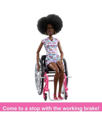 Barbie Fashionistas Doll with Wheelchair and Ramp image number null