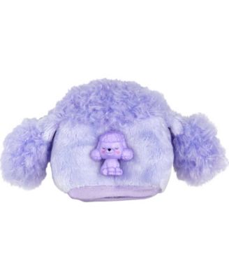Barbie Cutie Reveal Cozy Cute Tees Series Doll - Purple Poodle image number null