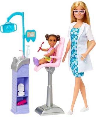 Buy Barbie Careers Dentist Doll and Playset With Accessories, Barbie Toys