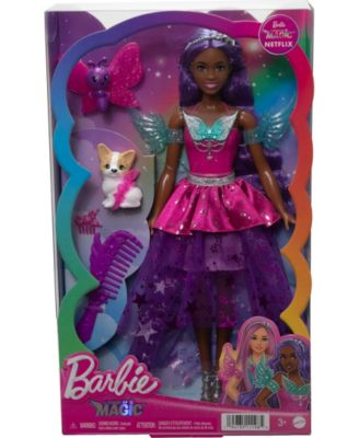 Barbie Doll With Two Fairytale Pets, Barbie "Brooklyn" From Barbie a Touch of Magic