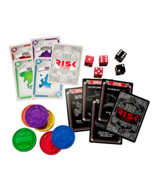 Hasbro Risk Strike Cards and Dice Game image number null