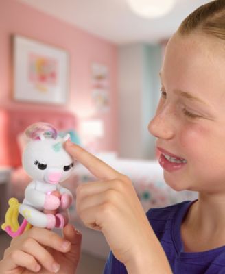 Interactive Baby Unicorn Lulu, 70+ Sounds & Reactions, Heart Lights Up image number null