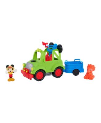 Disney Junior Mickey Mouse Dino Safari Pals 7-Piece Figure Set, Dinosaur