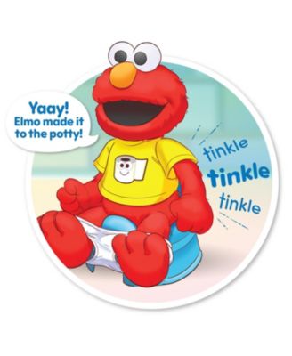 Sesame Street Potty Time Elmo 12" Plush Stuffed Animal, Sounds and Phrases, Potty Training Tool image number null