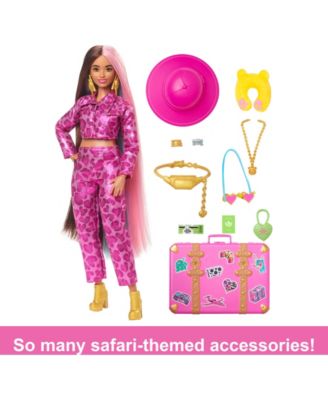 Barbie Extra Fly Themed Doll - Safari image number null