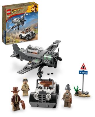 LEGO® Indiana Jones Fighter Plane Chase 77012 Building Set, 387 Pieces