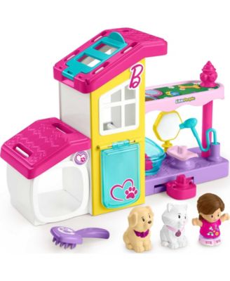 Little People Barbie Play and Care Pet Spa Musical Toddler Playset, Set