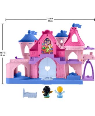 Little People Disney Princess Magical Lights Dancing Castle Toddler Playset image number null