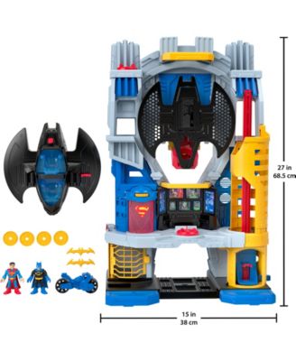  Imaginext DC Super Friends Ultimate Headquarters Playset with Batman Figure image number null