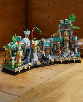 LEGO® Indiana Jones 77015 Temple of the Golden Idol Toy Adventure Building Set with Indiana Jones, Satipo, Belloq & a Hovitos Warrior Minifigure image number null