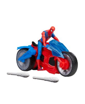 Marvel Spider-Man Epic Hero Series Web Blast Cycle and Action Figure
