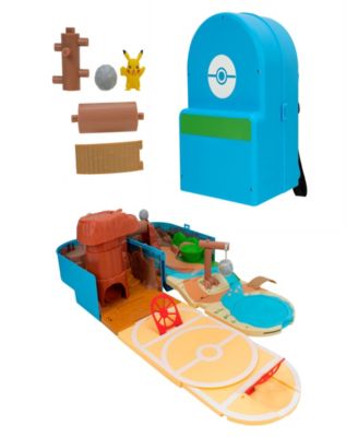 Pokemon Carry Case Battle Desert Playset with Figure image number null