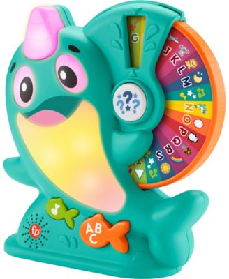 Fisher Price Linkimals Narwhal Interactive Electronic Learning Toy  image number null