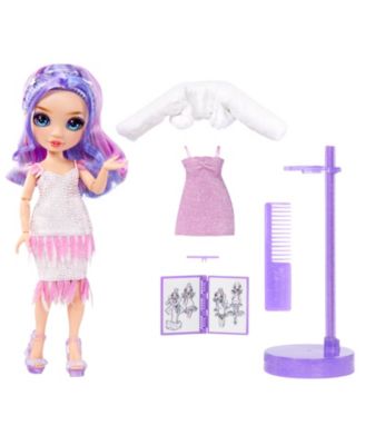 Rainbow High Fantastic Fashion Doll, Violet image number null