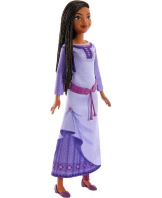 Kids Children Movie Wish 2023 Asha Purple Set Dress Outfits