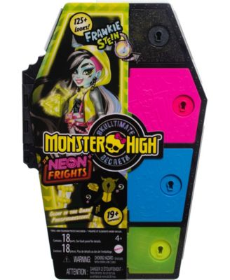 Monster High Doll, Frankie Stein, Skulltimate Secrets - Neon Frights image number null