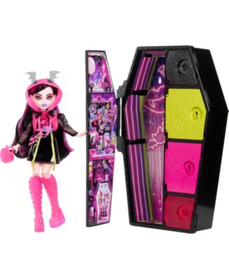 Monster High Doll, Draculaura, Skulltimate Secrets - Neon Frights image number null