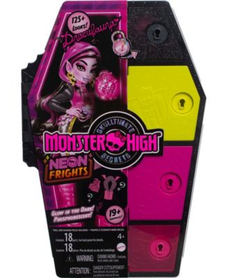 Monster High Doll, Draculaura, Skulltimate Secrets - Neon Frights image number null