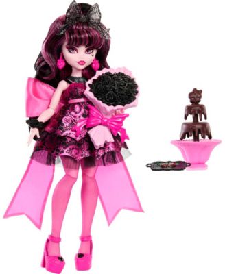 Monster High Draculaura Doll in Monster Ball Party Dress with Accessories image number null