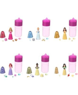 Disney Princess Royal Small Doll Color Reveal™- Styles May Vary image number null